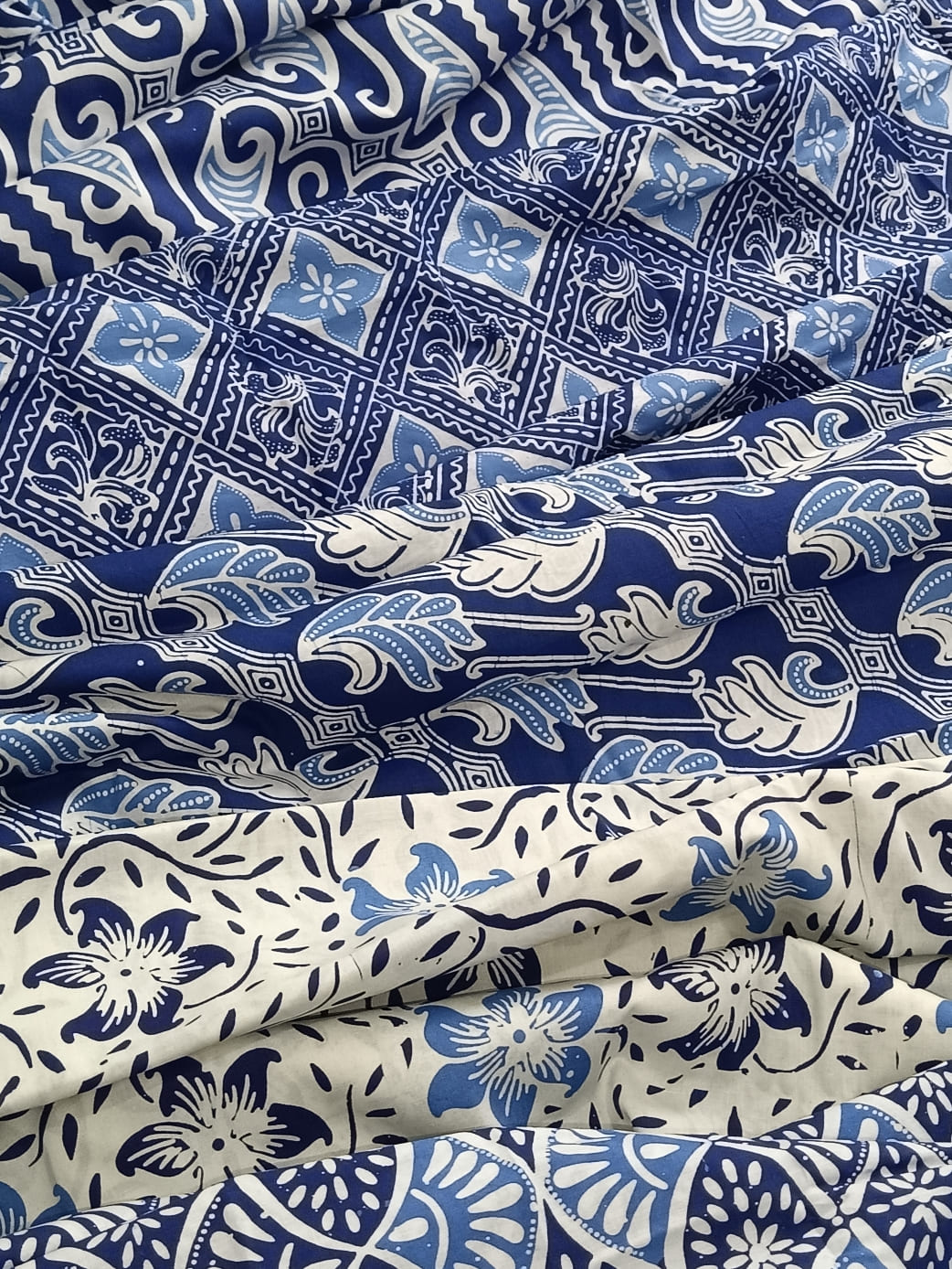 Motif batik cap Pekalongan pertama